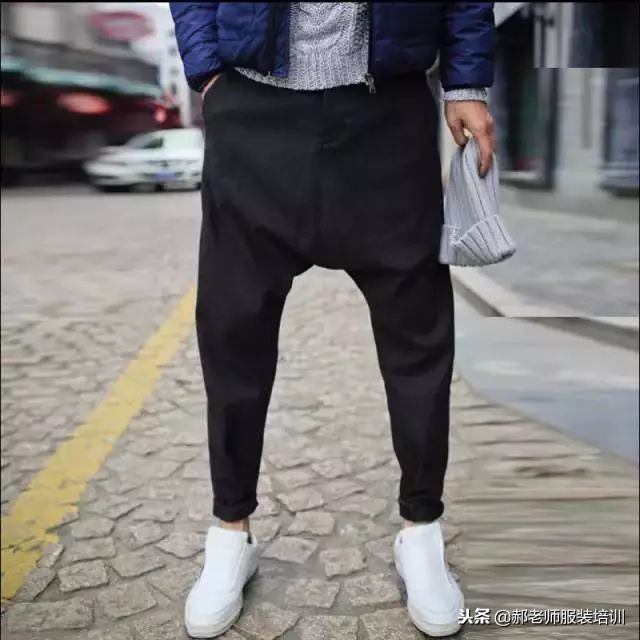 140-150儿童裤子裁剪图,各种女裤裁剪过程