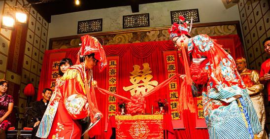 射三箭剪影视频,射三箭中式婚礼