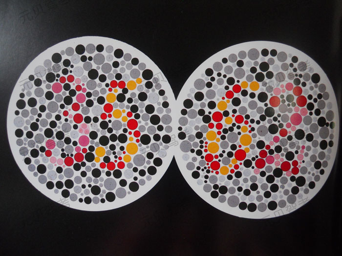 驾照换证体检能戴色盲眼镜吗,驾照体检用哪一版色盲检查图