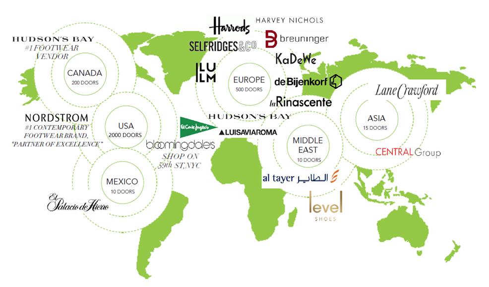 纽约品牌时尚女鞋,samedelman鞋北京实体店