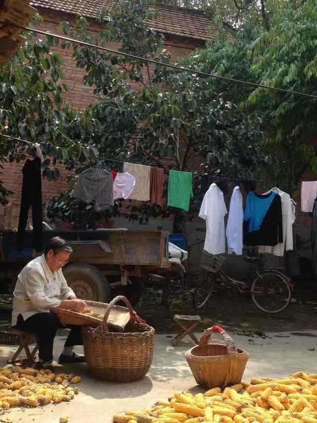 想起了过世的姥姥,忆逝去的姥姥