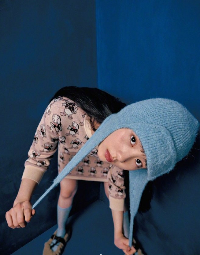 14岁黄多多全部照片,14岁黄多多登时尚杂志