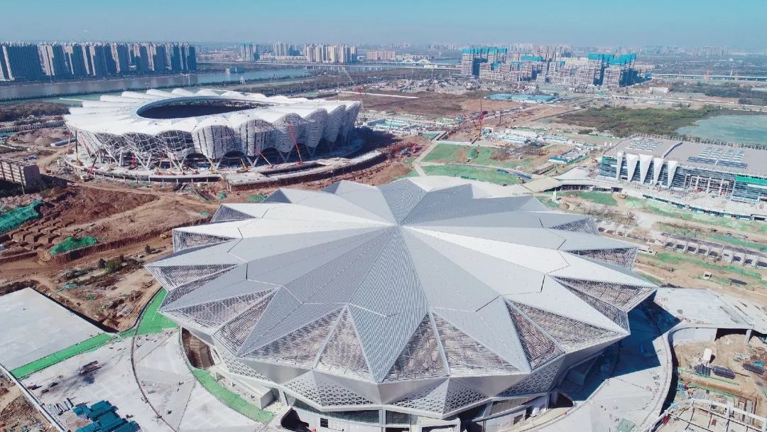 西安奥体中心美景,西安奥体中心体育场座位