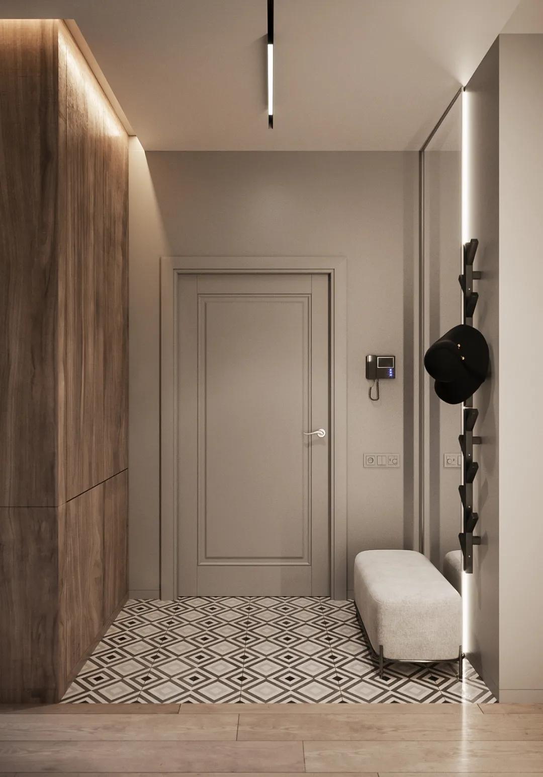 极简入户鞋柜，太喜欢这样的设计了