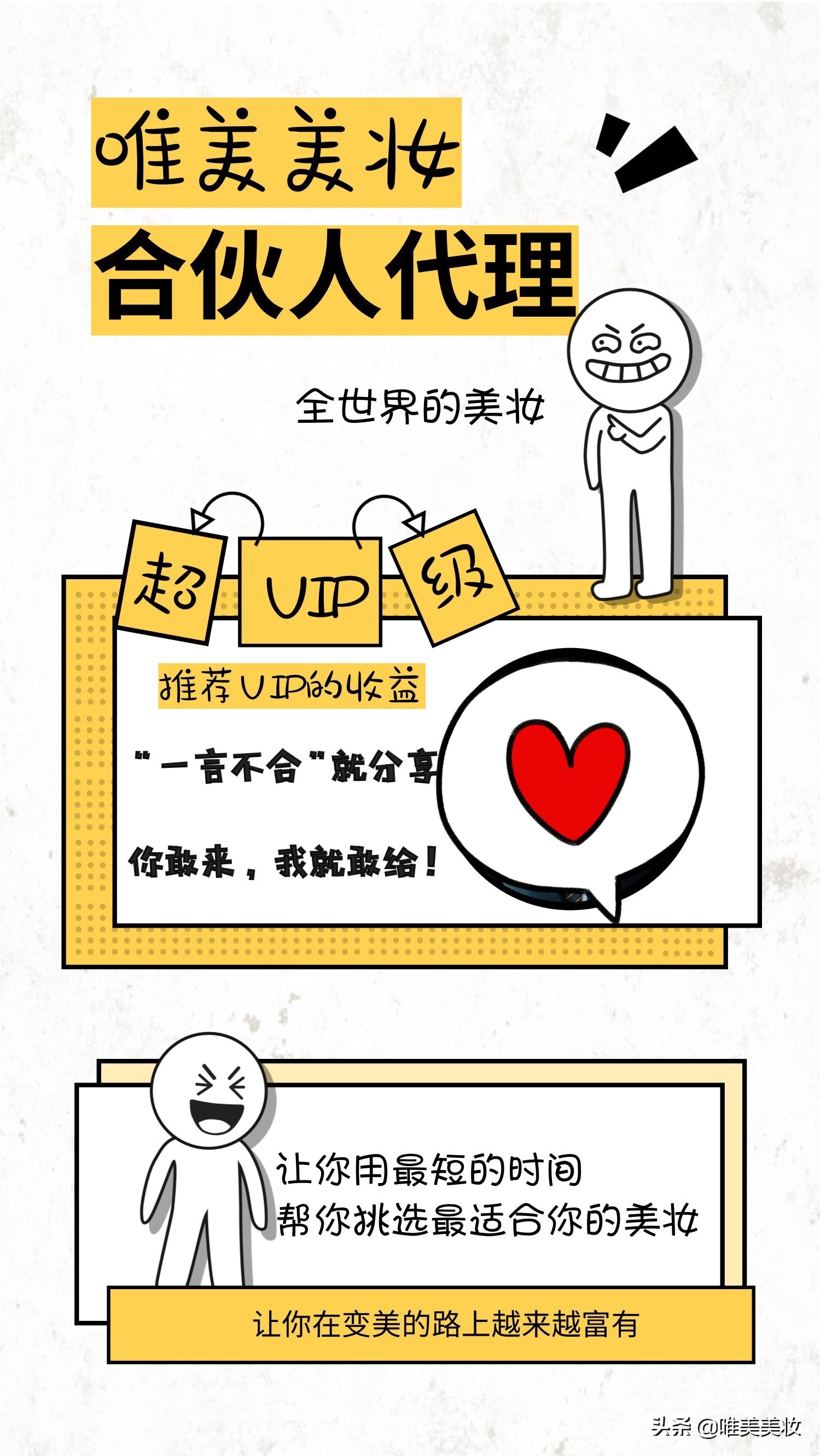 唯美合伙人代理招募，让你变美的路上越来越富有