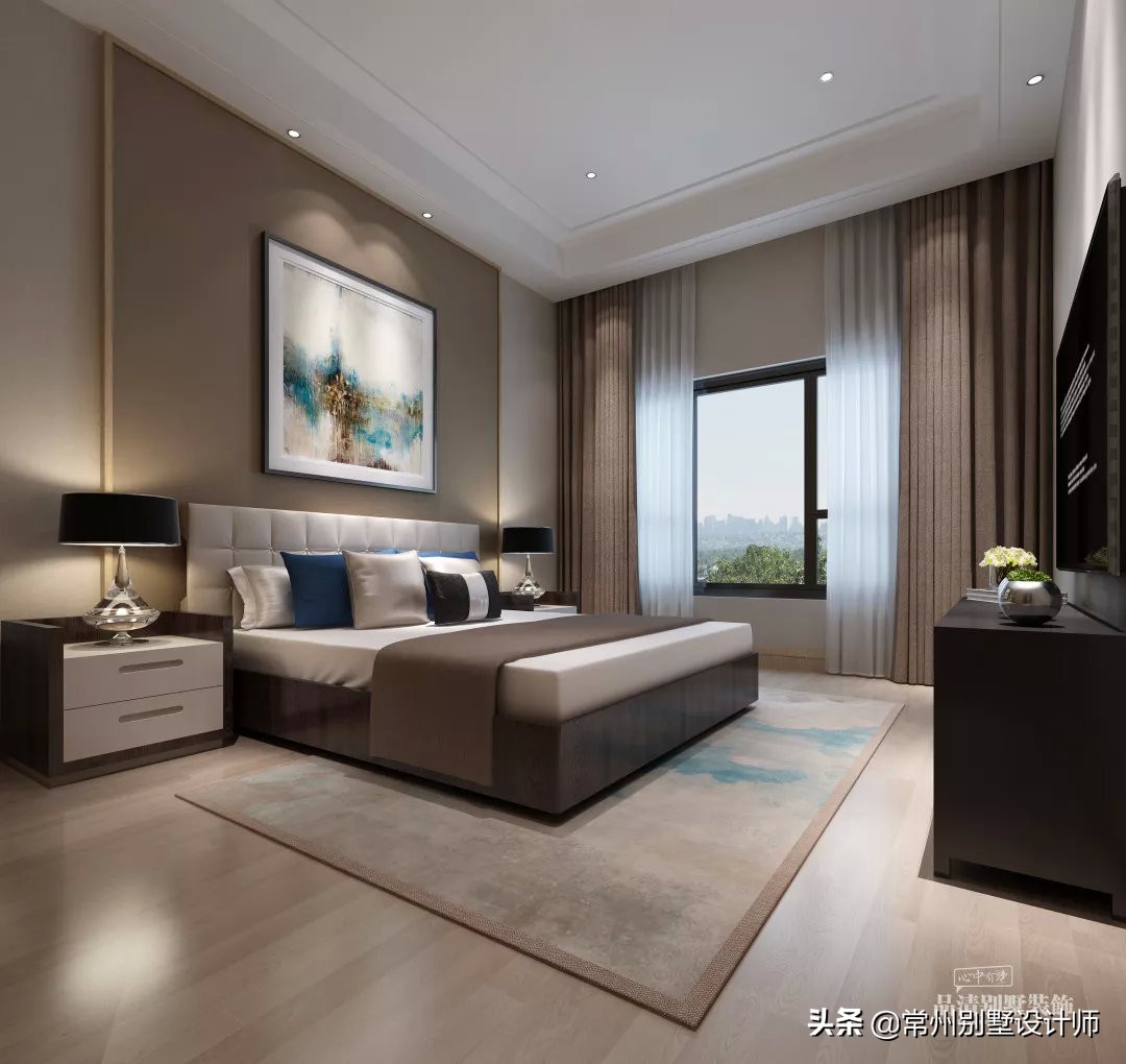 常州别墅装修空间规整的现代风格 (常州法式轻奢装修)