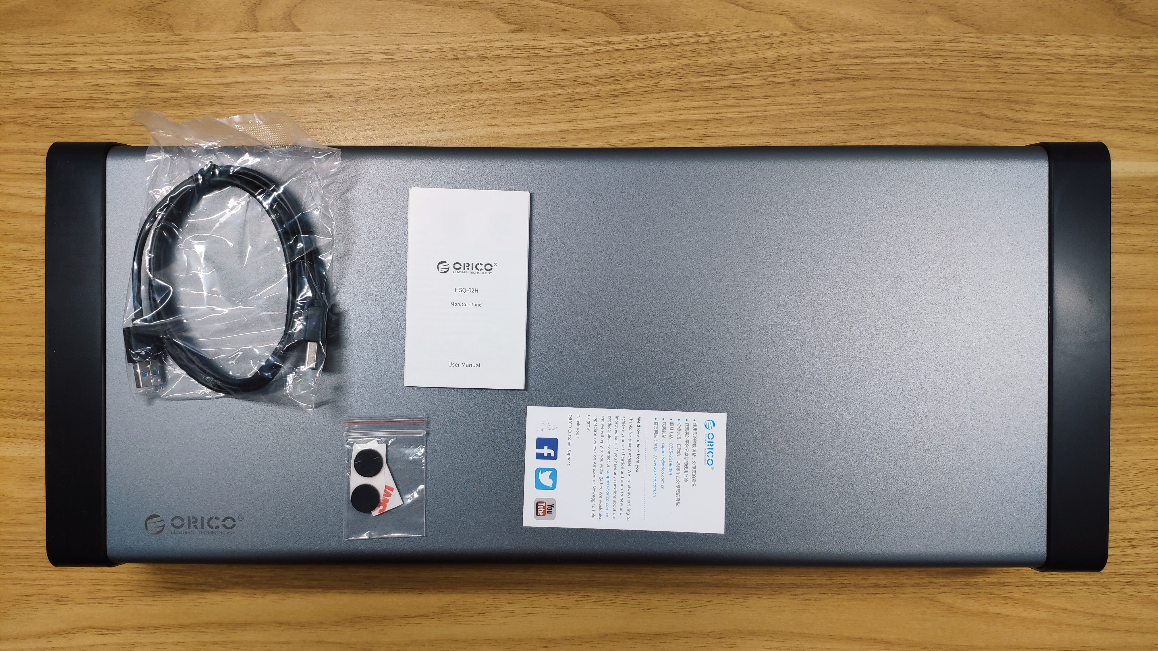 orico电脑屏幕增高架,电脑桌面整理添加格子