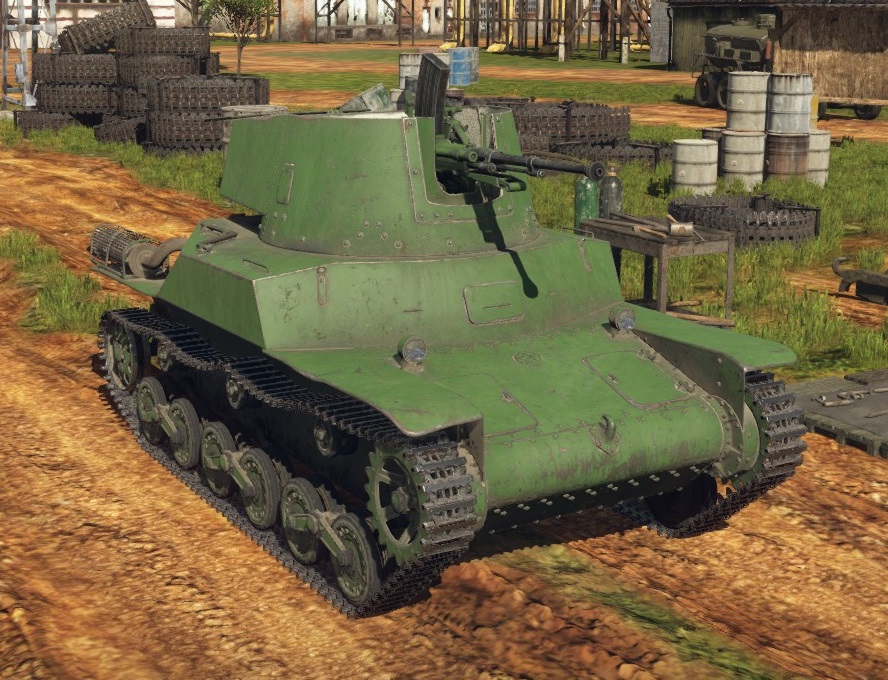 二战98式Ke-Ni轻型坦克车族