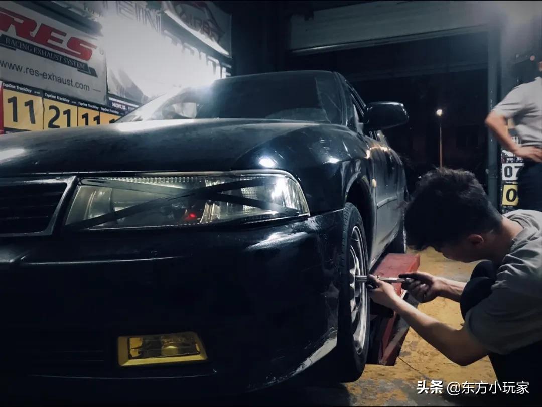 爆改的菱帅下赛道,菱帅200匹下赛道