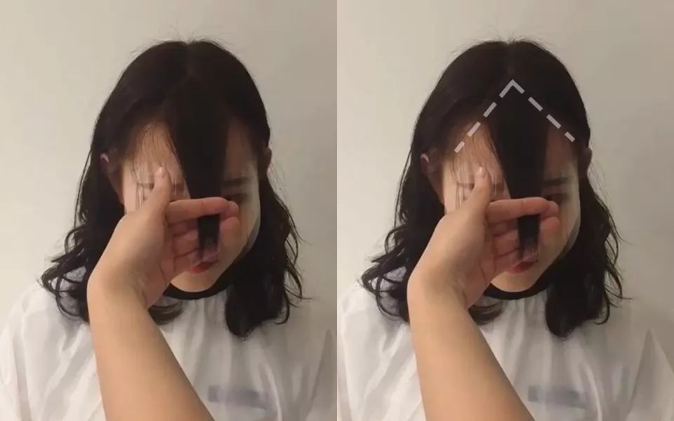 圆脸窄额头女生适合什么刘海,额头尖窄脸又小适合什么样的刘海