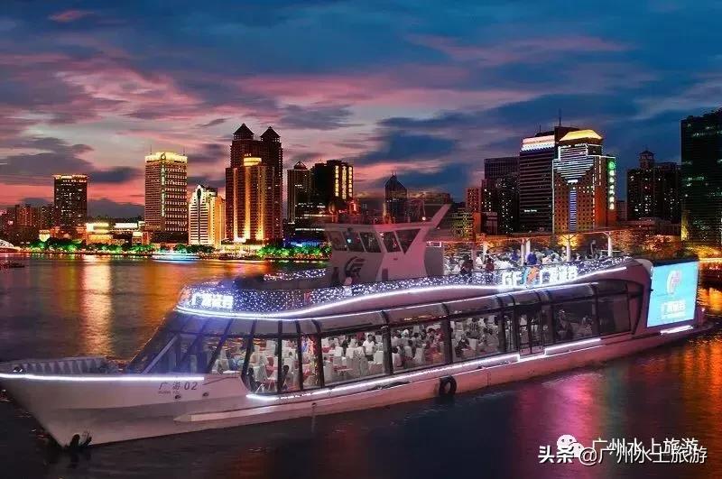 西堤码头夜游珠江路线,广州珠江夜游天字码头