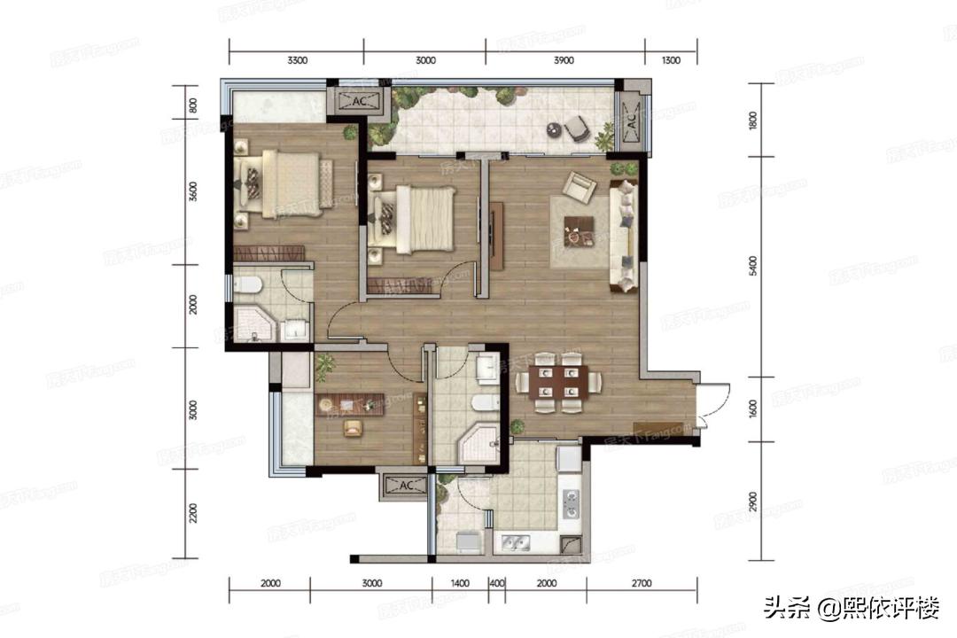 没轨道,接房要3年后,这里的高层凭什么套内17000元/㎡?