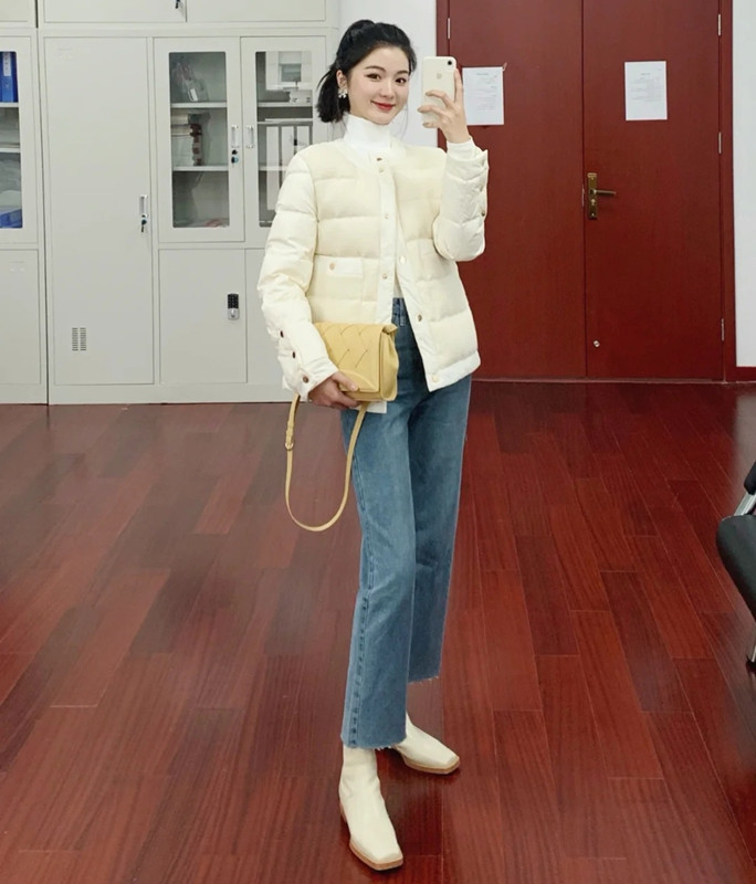 冬季穿羽绒服怎么搭配裤子,羽绒服内搭穿什么暖和不臃肿