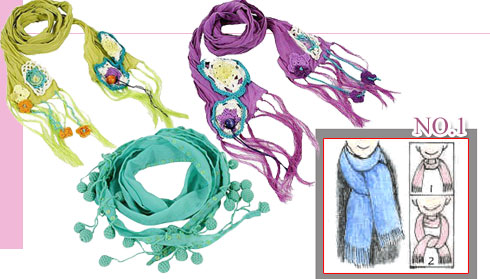 生活小妙招—围巾的花式系法