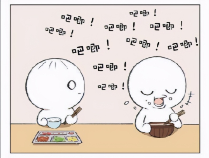 漫画人物手绘男生嘴巴吃着糖果,漫画人物手绘吃食物