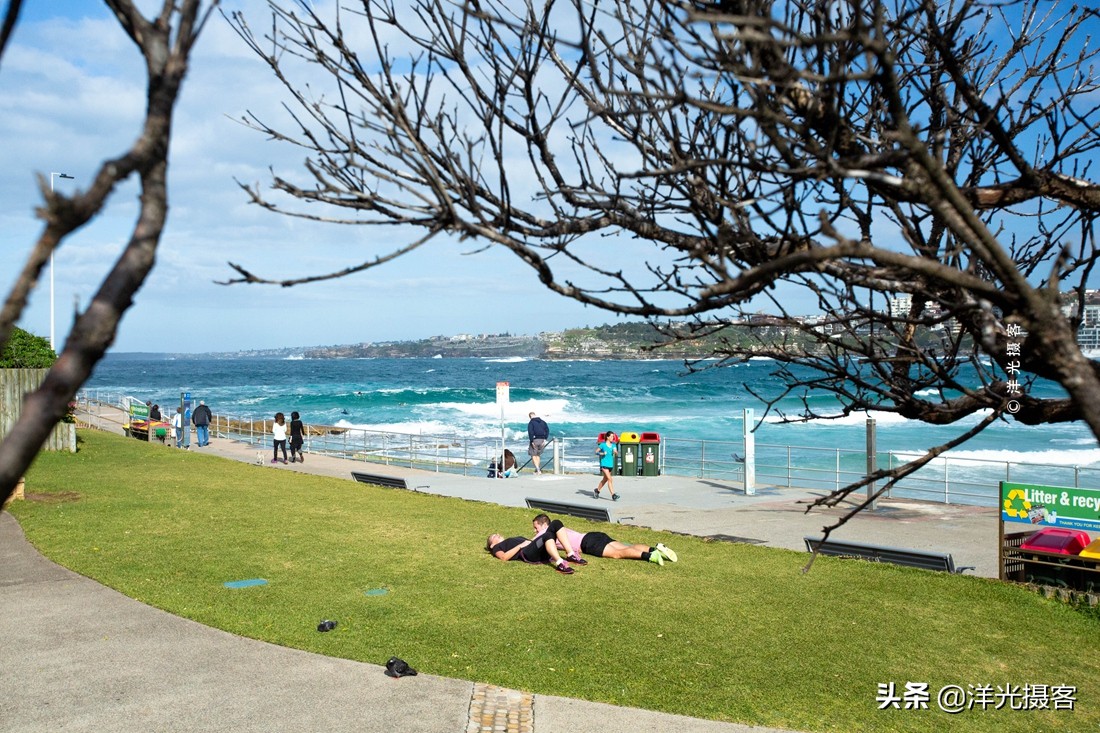 澳洲悉尼邦迪海滩,澳洲悉尼邦迪海滩游记
