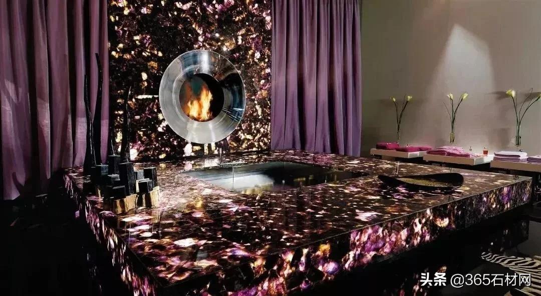 名贵石材介绍及图片大全,世界顶级奢华石材展厅