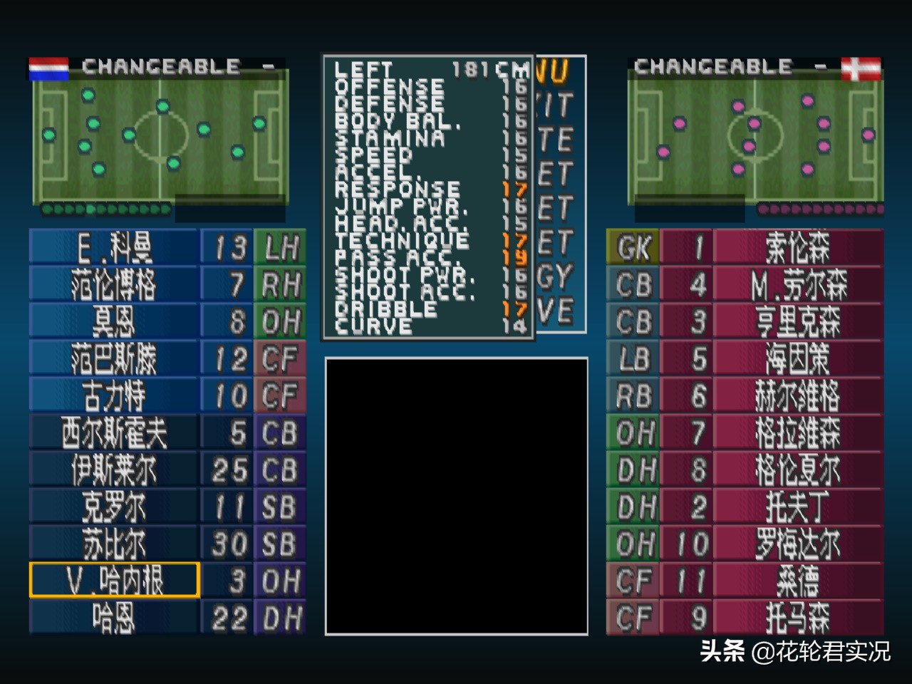 盘点实况2002那些销魂的传球专家:PASS19