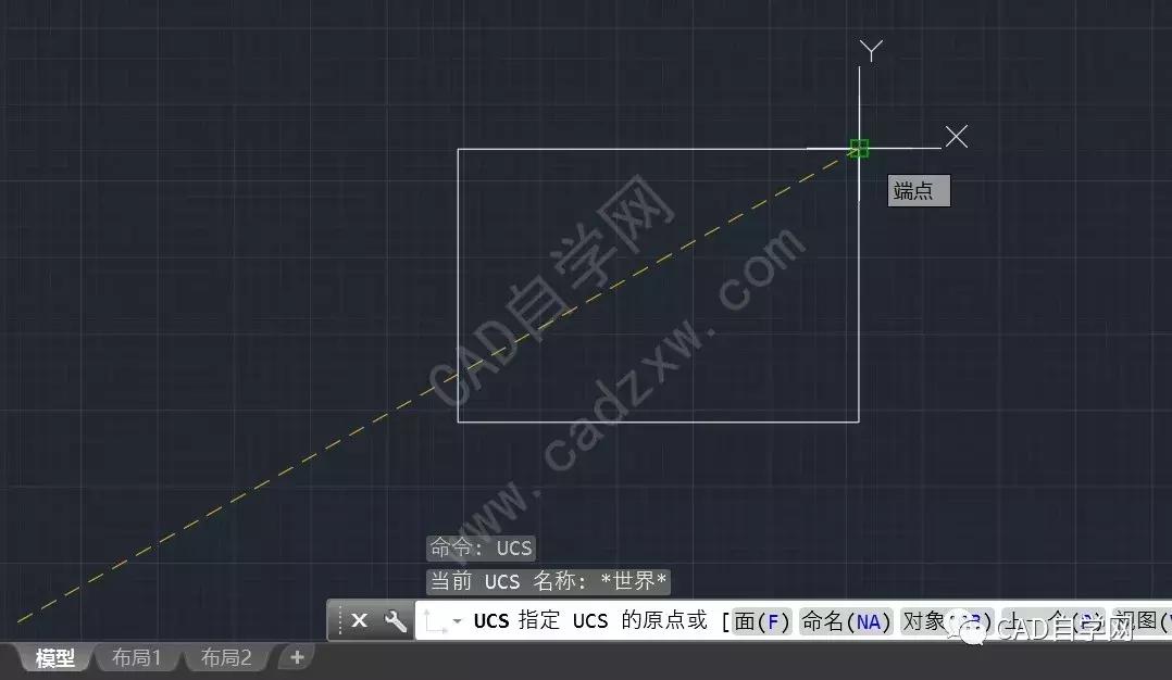 cad坐标系原点显示,cad坐标系里测量数据都是米么