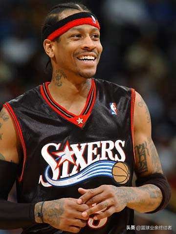 艾弗森科比詹姆斯乔丹四人合照,历史篮球巨星艾弗森排第几名