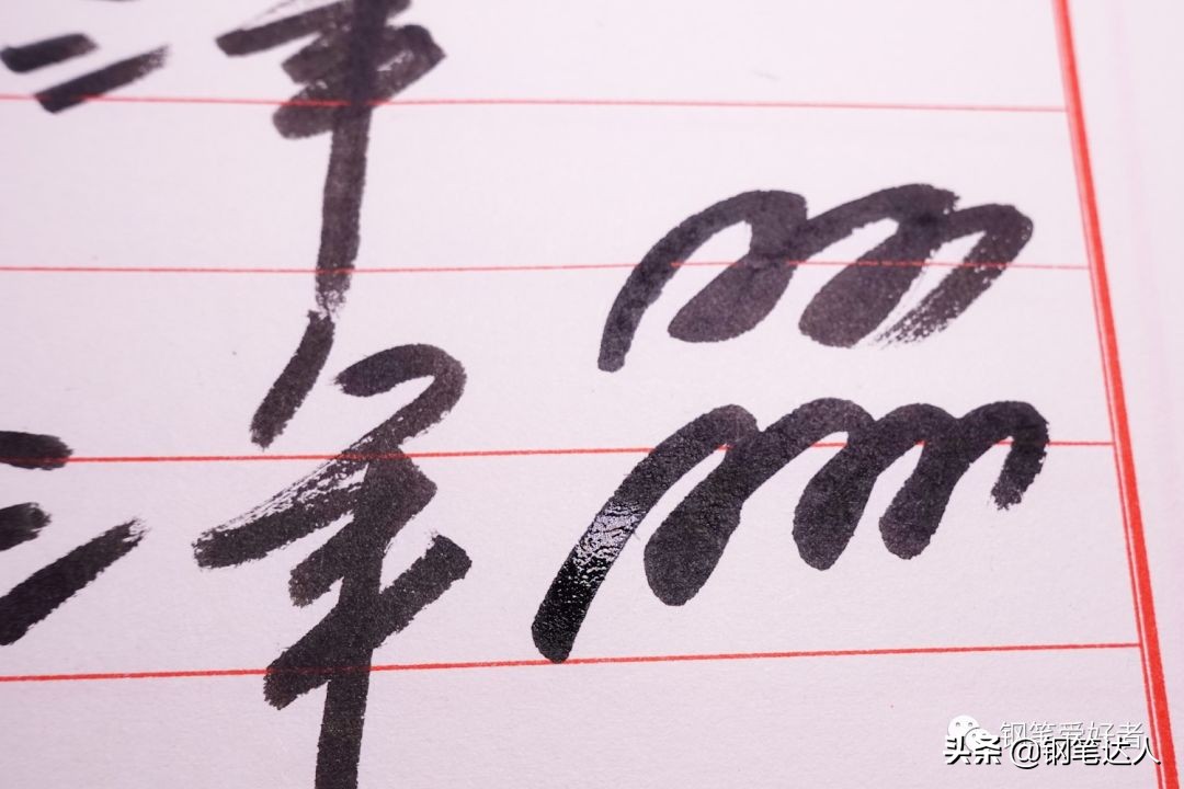 写乐极黑墨水测评,写乐极黑与百乐墨水对比