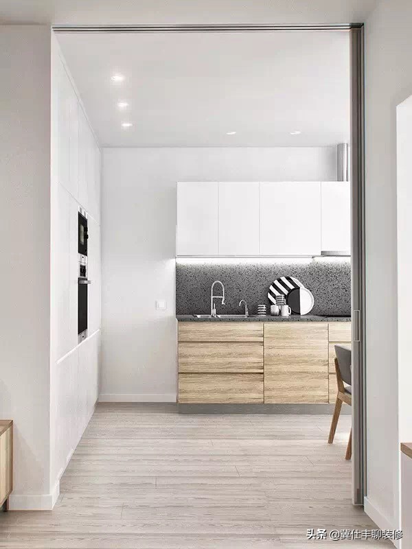 北欧卧室木纹砖铺贴效果图,北欧木地板砖房间效果图