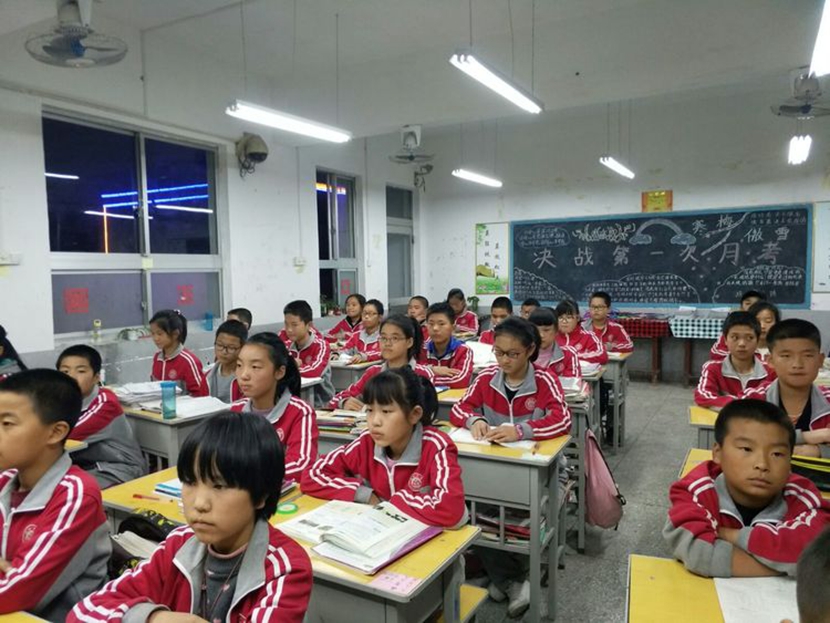 流曲初中部,流曲中学开学