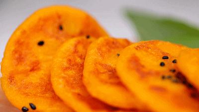 南瓜饼怎么炸又酥又香又脆,南瓜饼不要油炸的做法