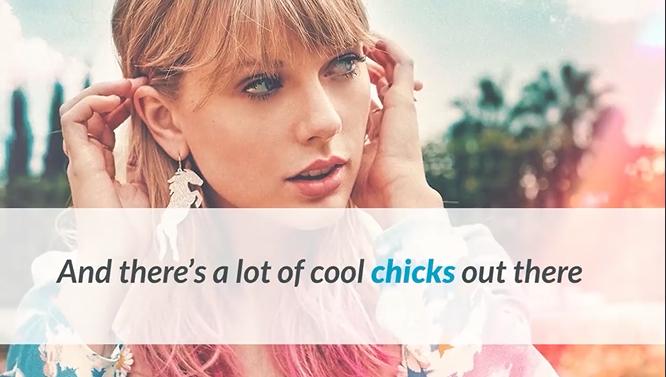 霉霉me完整版歌词,霉霉歌曲学英语词汇