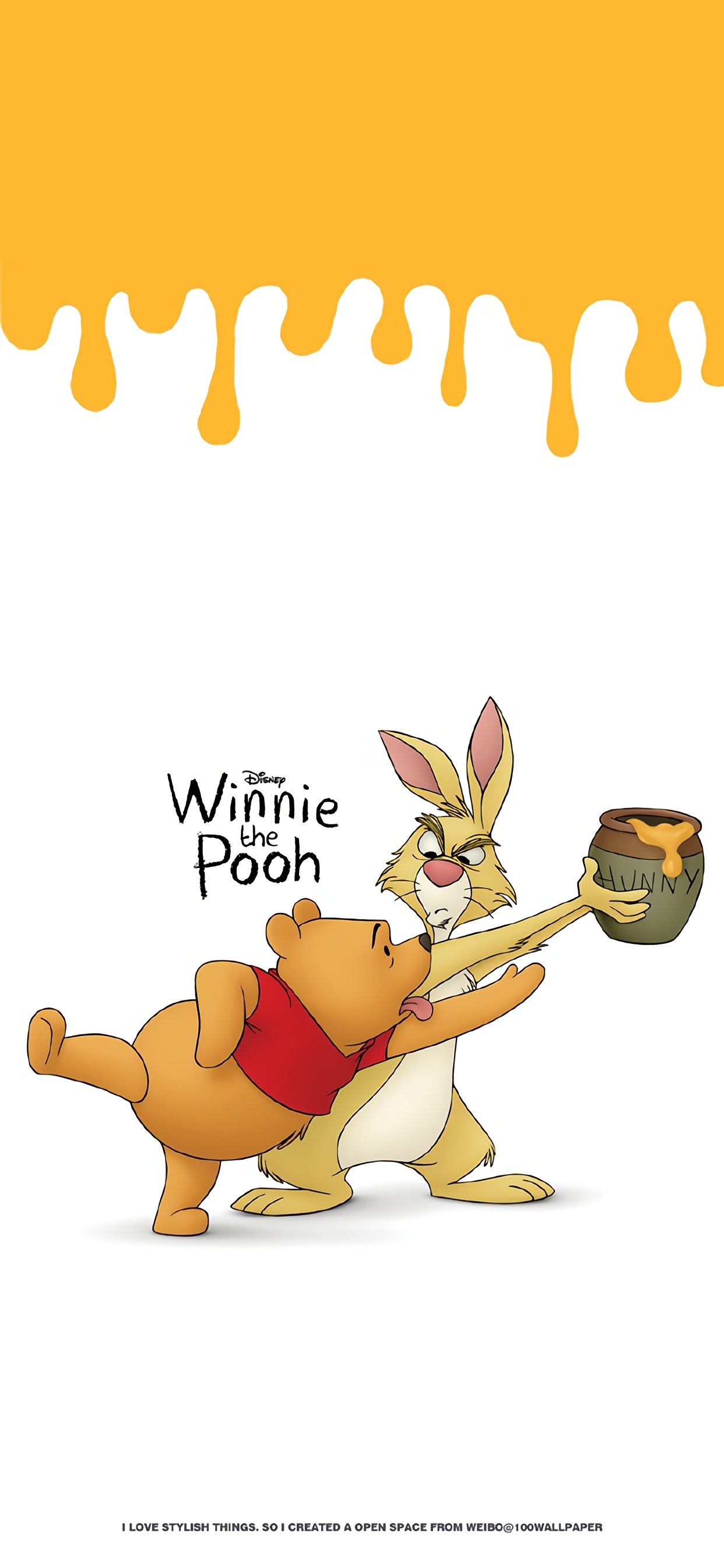 小熊维尼卡通手机壁纸高清壁纸无水印