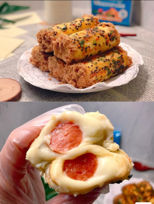 肉松女孩看过来,吃面包必备技能