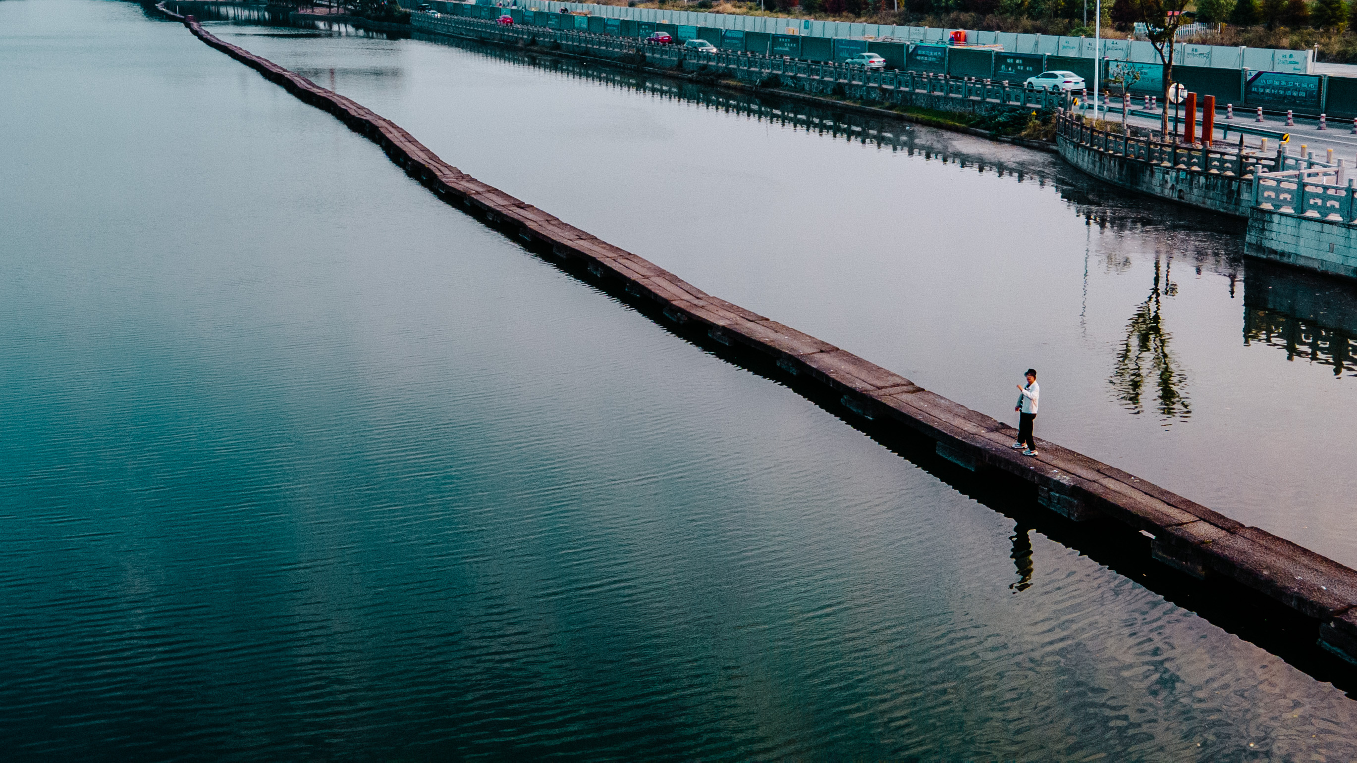 绍兴昂桑湖古纤道在哪,绍兴古纤道风景区