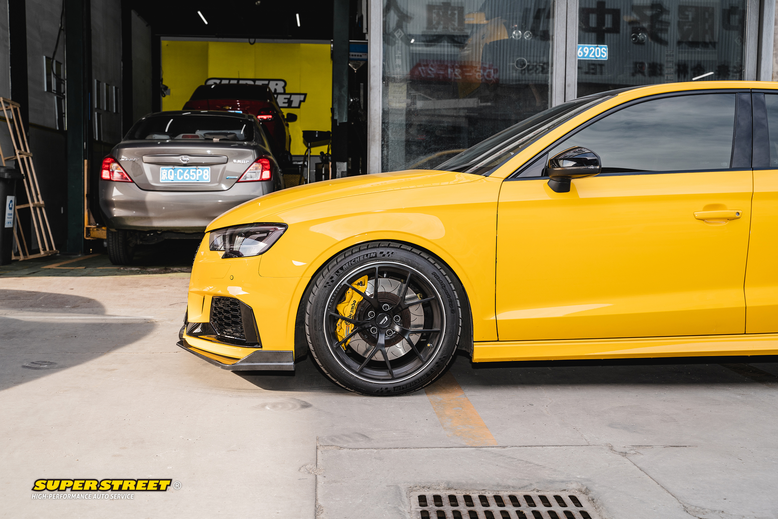 奥迪S3拆掉BILSTEINB16，换上KWV3绞牙避震，只想更舒适。