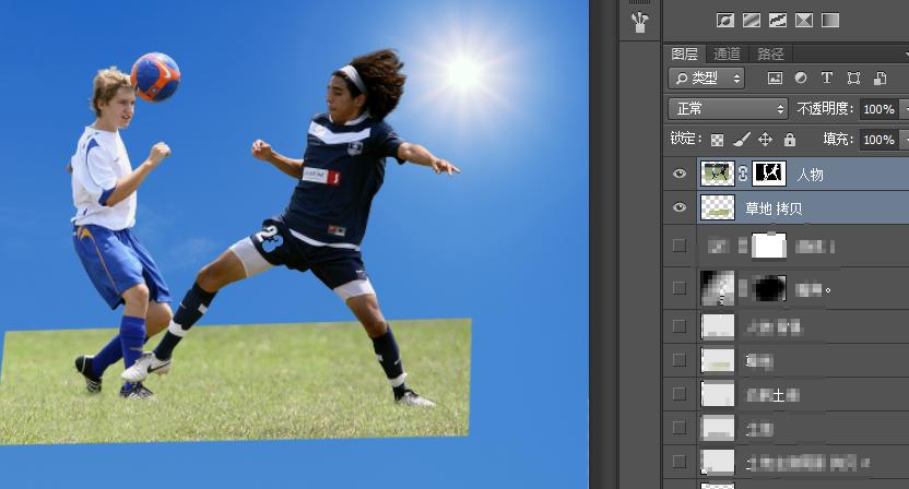 你看到的ps美图都是这样做的,设计师经常用的方法,老板主动加薪