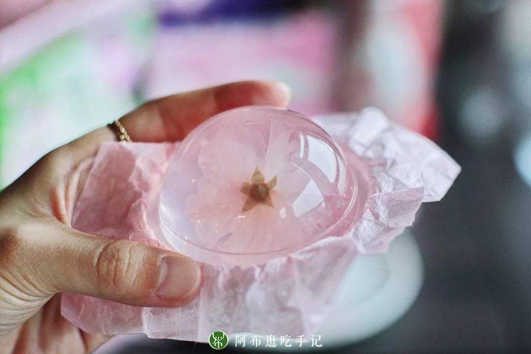 日本樱花果冻叫什么名字,颜值爆表的樱花慕斯