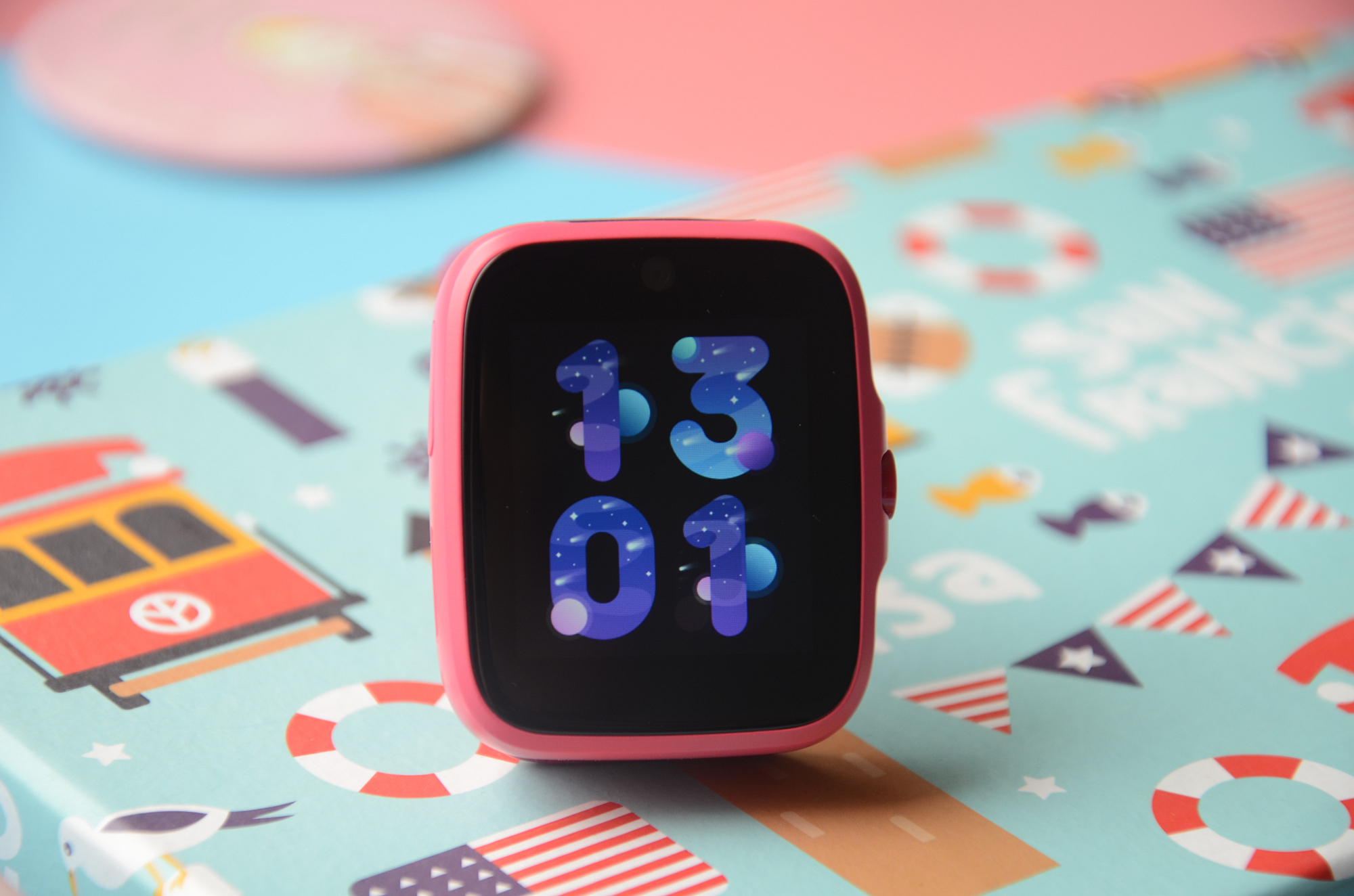 糖猫电话手表k1测评,双摄像头安卓手表