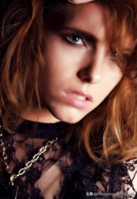 ps胖子人像磨皮美白,ps模特白底修图