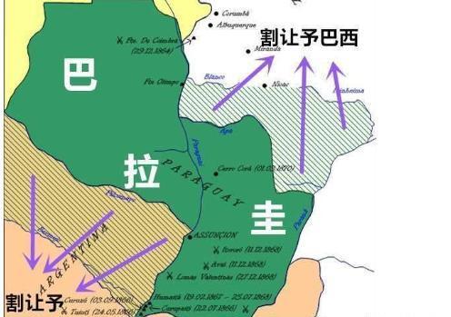 巴拉圭战争前巴拉圭实力,巴拉圭南美战争