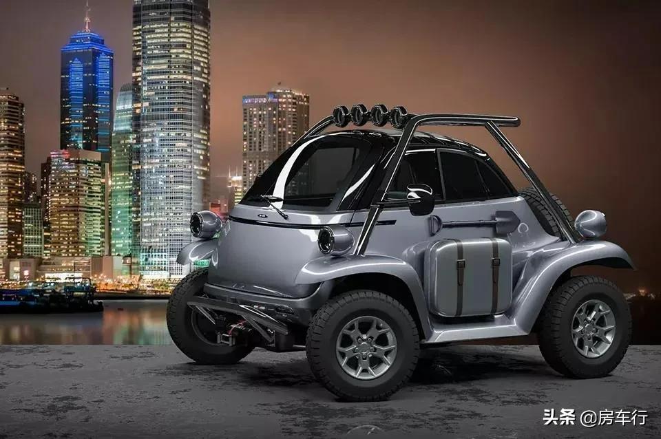 户外露营新选择：Microlino微型越野车，车身小巧，性能强悍