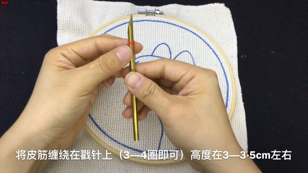 diy刺绣小图案戳戳绣,刺绣文化戳戳绣