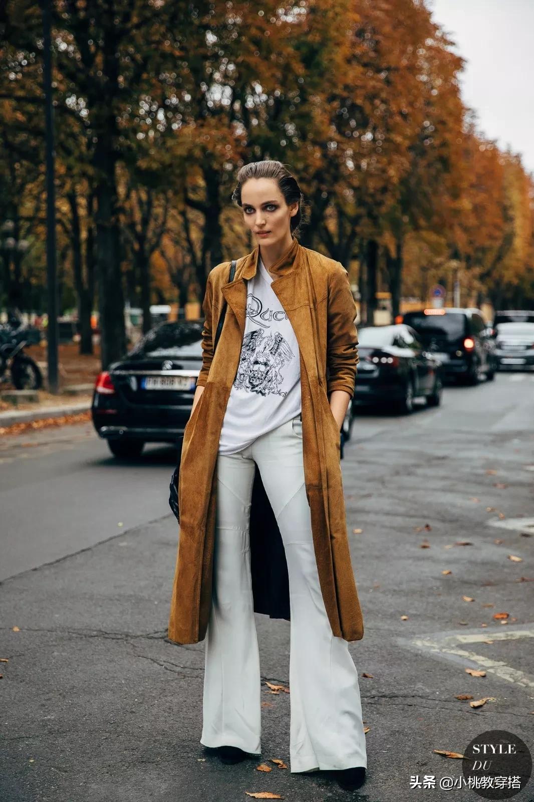 修饰腿型垂感直筒裤,腿粗小个子高腰直筒裤测评