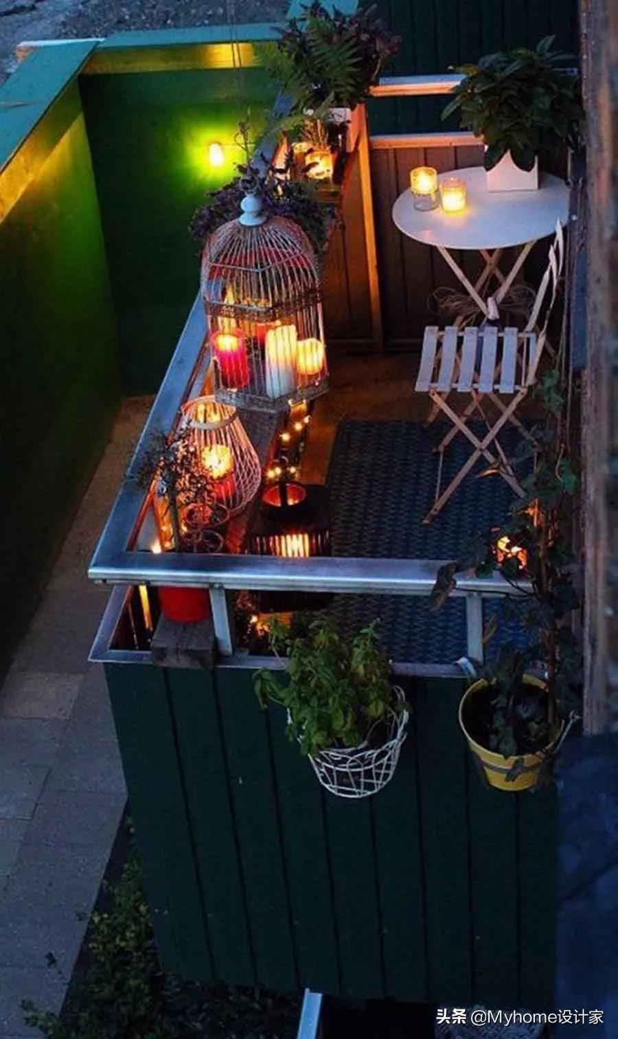 超好看的阳台装修,8米长超长阳台怎么装修好看