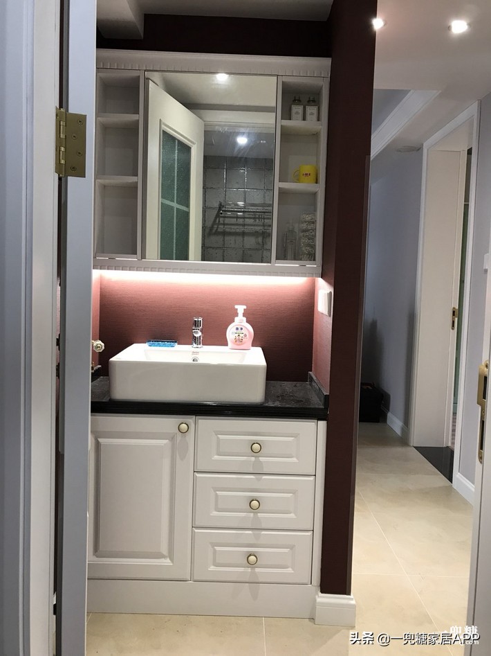 美式风格装修金色,美式风装修69平米