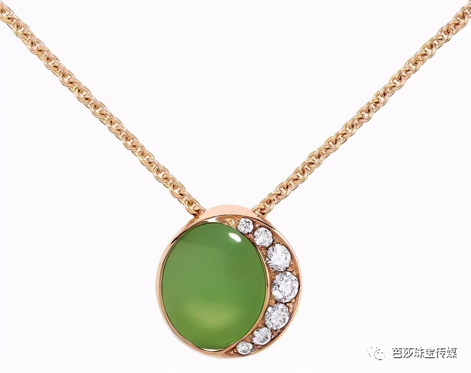 夏季做氛围感美人，清新好入手的葡萄石应该拥有姓名