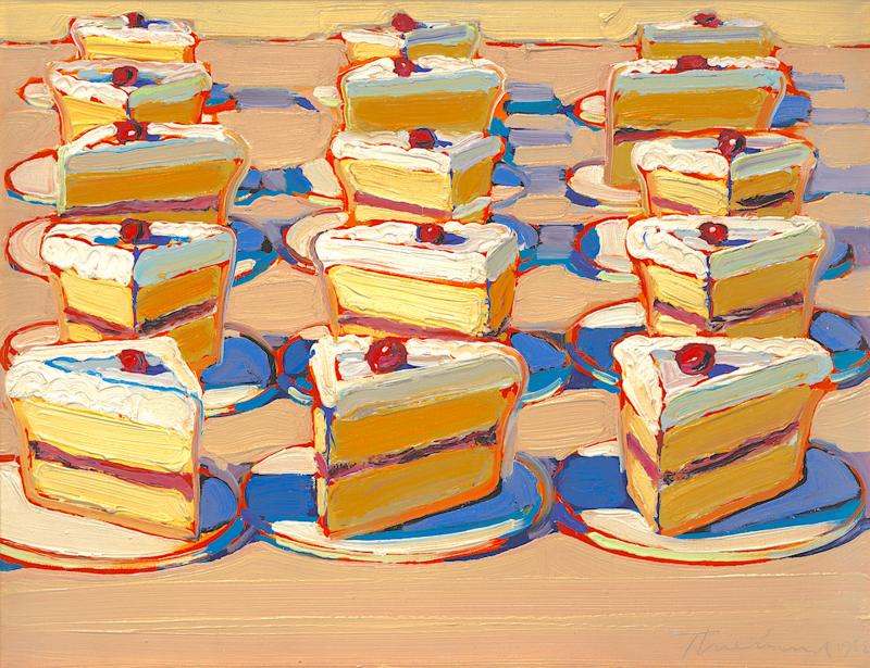 美国普普艺术家韦恩·蒂博作品欣赏