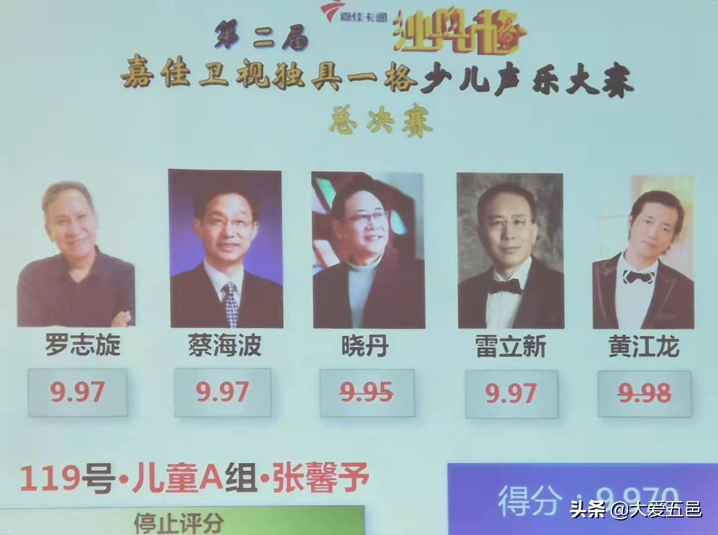 天亮了！江门小歌手张馨予实力摘取嘉佳卫视少儿声乐大赛一奖