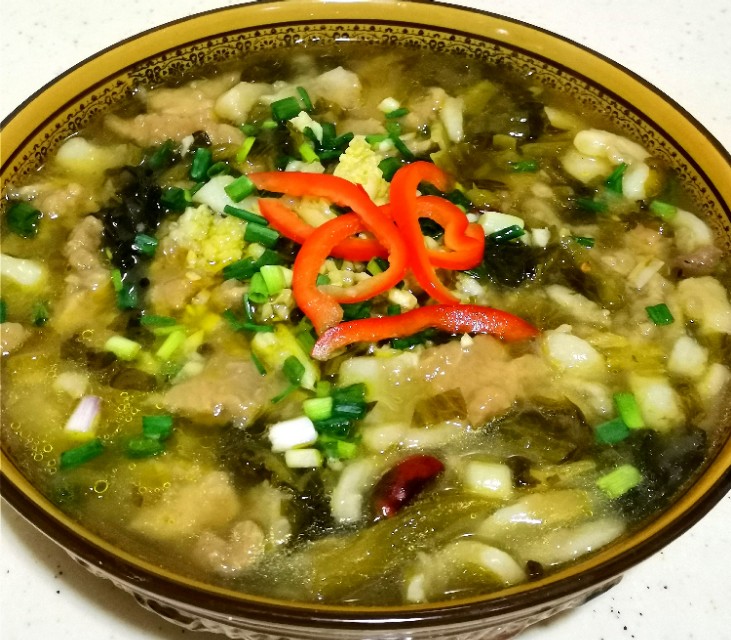 做酸菜汤怎么不涩,滑肉酸菜怎么做视频