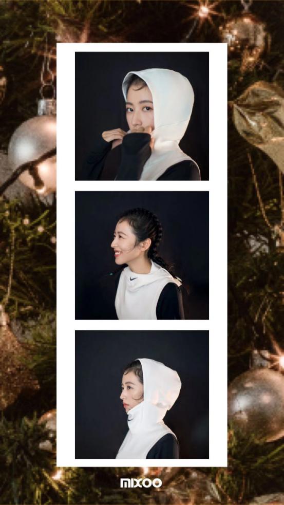 冬季穿一身白超时髦，和周雨彤学习白色服饰搭配，清纯又显白