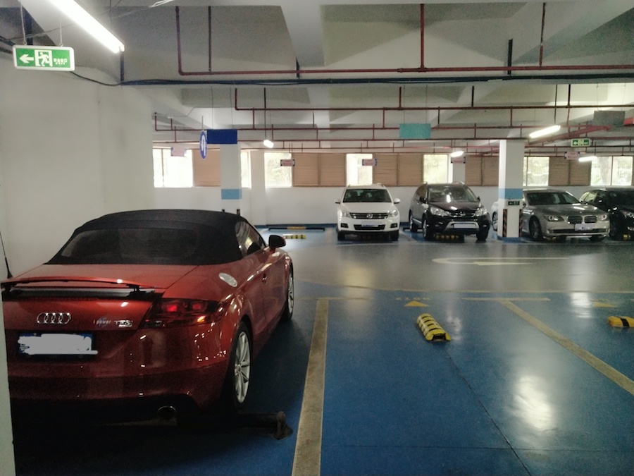 香蜜湖楼盘车位情况,香蜜湖车库