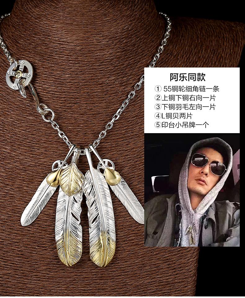 手工纯银项链999纯银正品网红爆款,纯银手工打造古法项链